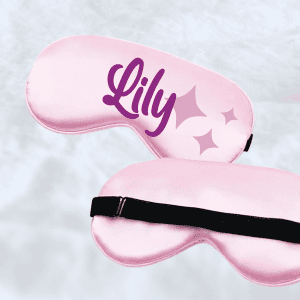 Personalized Satin Eye Mask (Starry Nights)