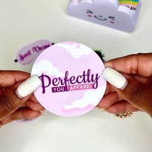 Spa-themed Logo Sticker