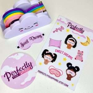 Spa-themed Sticker Collection Set