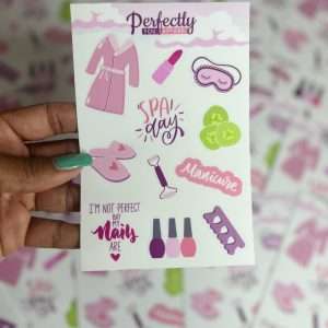 Spa Day Sticker Sheet