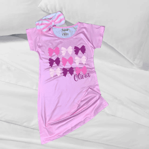"Coquette Bows" Personalized Pajamas