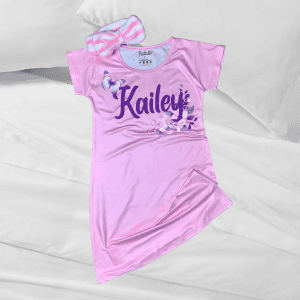 "Butterfly and Flowers" Personalized Pajamas