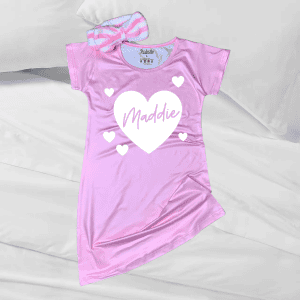 "Floating Hearts" Personalized Pajamas